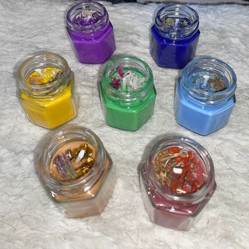Essence of Witchcraft Chakra Candles second rendition